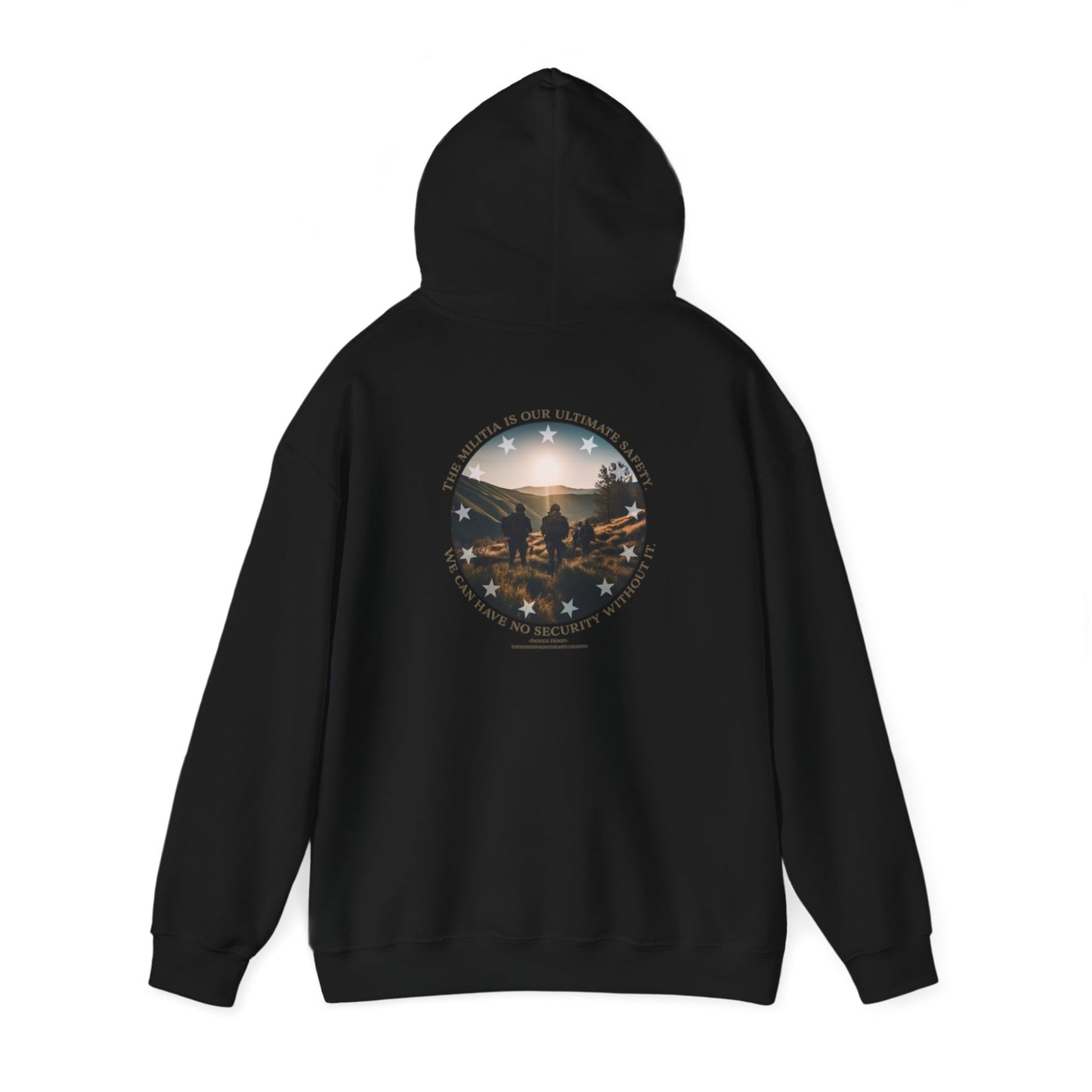 Militia Hoodie Back