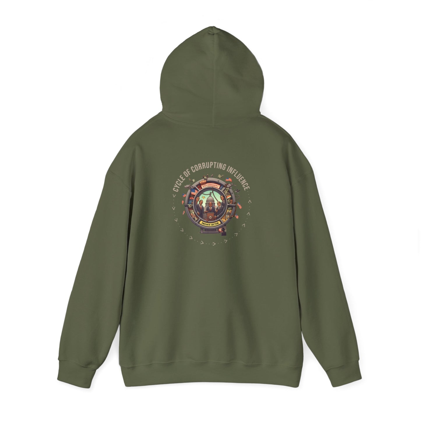 Influence Back Hoodie
