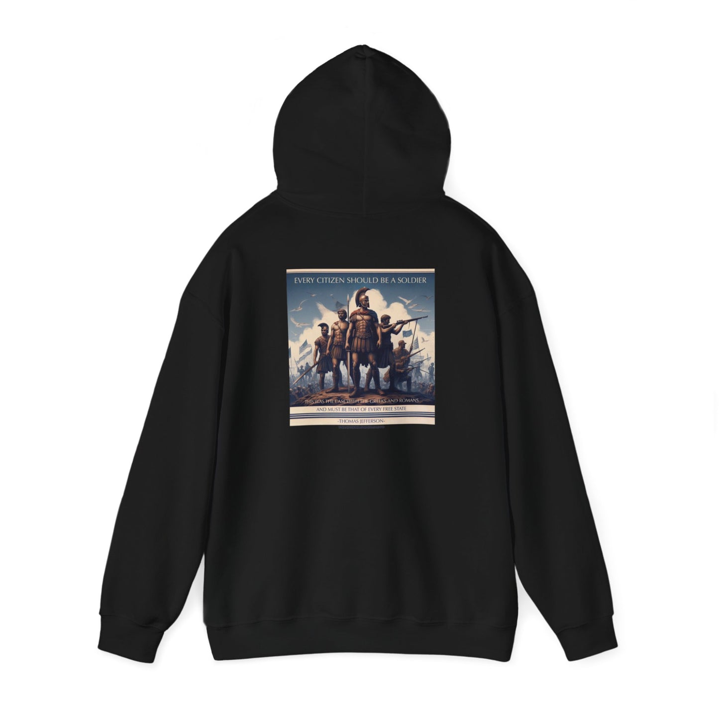 Citizen Soldier Hoodie Back