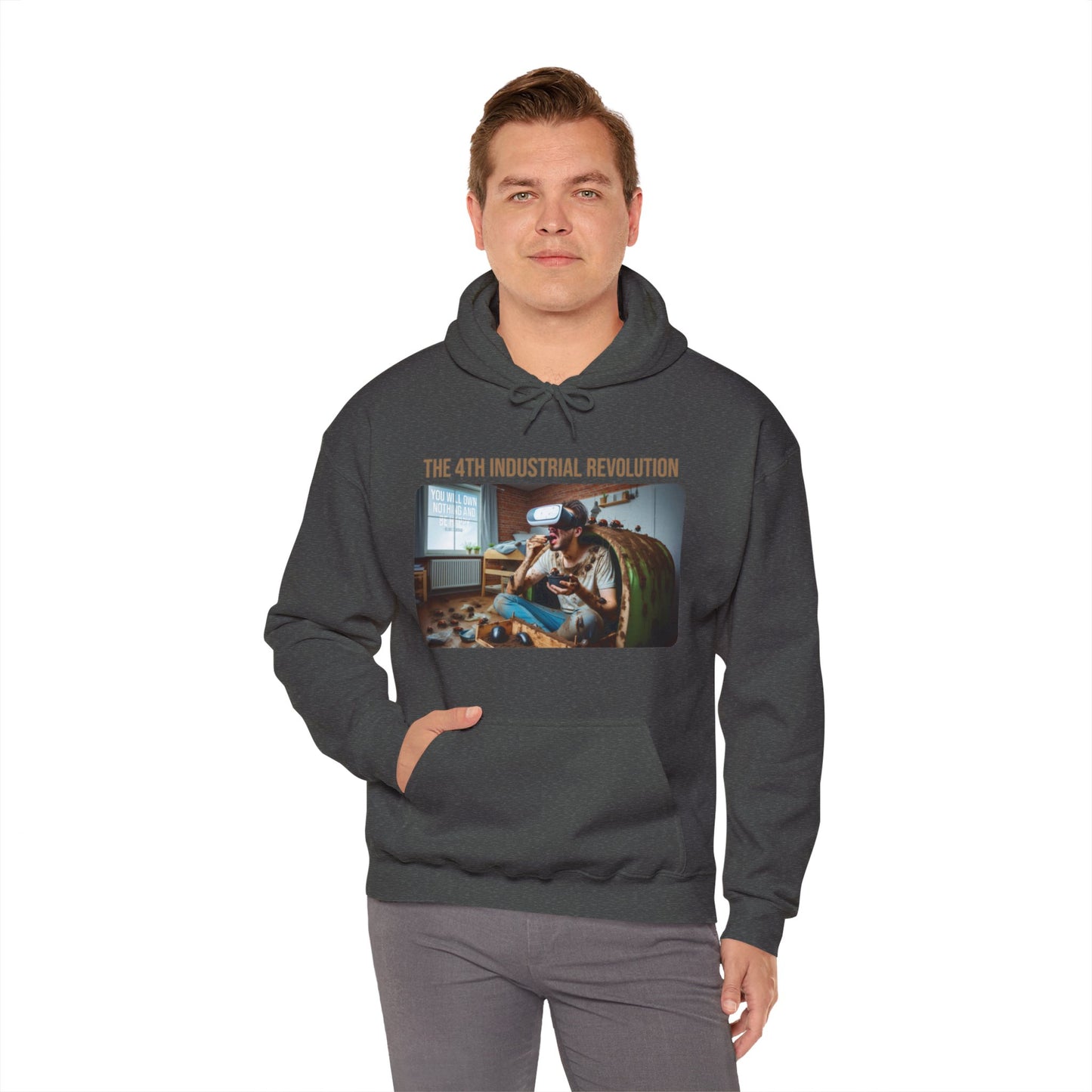 Industrial Front Hoodie