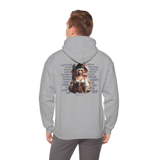 Liberty or Death Hoodie Back