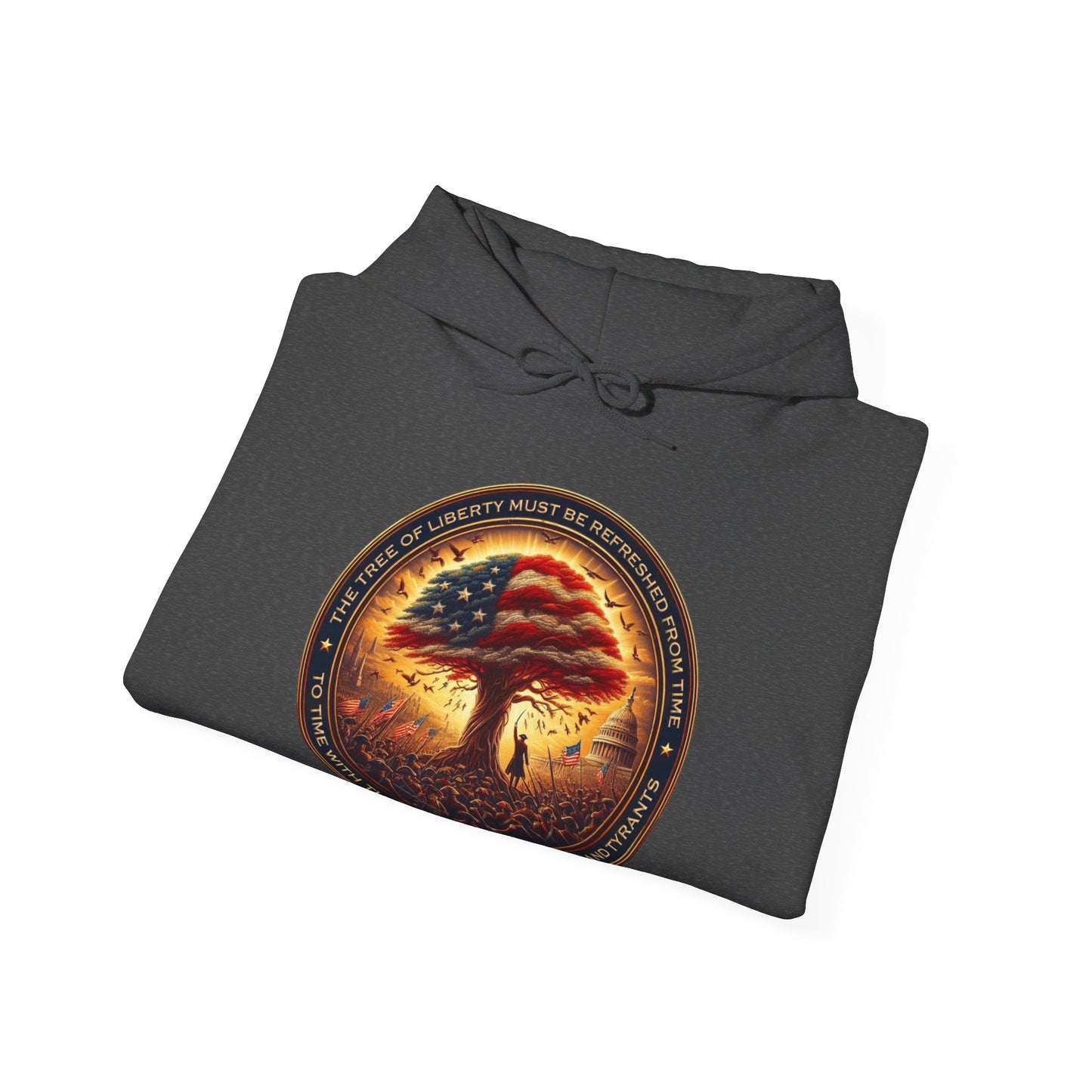 Patriots and Tyrants Hoodie Front