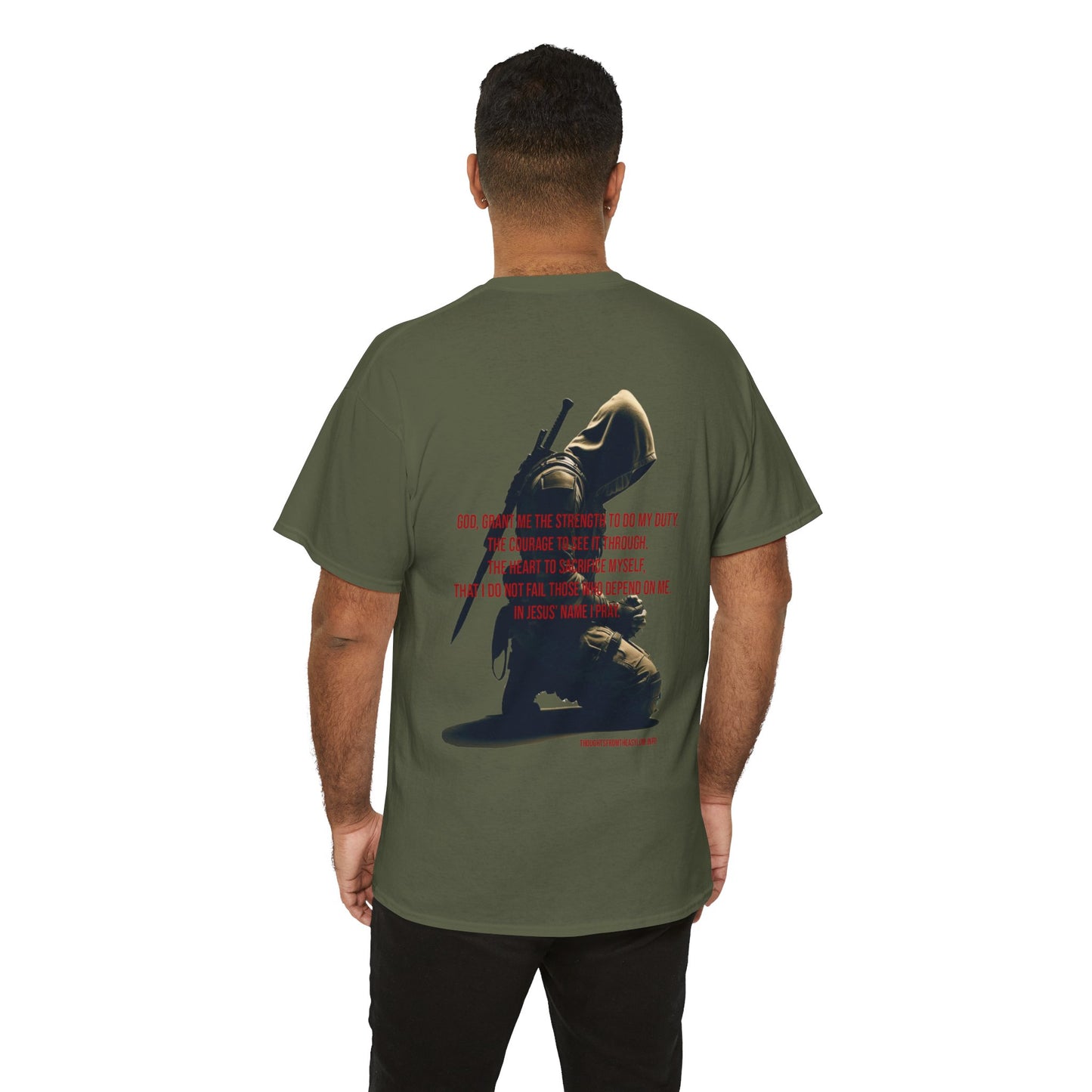 A Man's Prayer Back