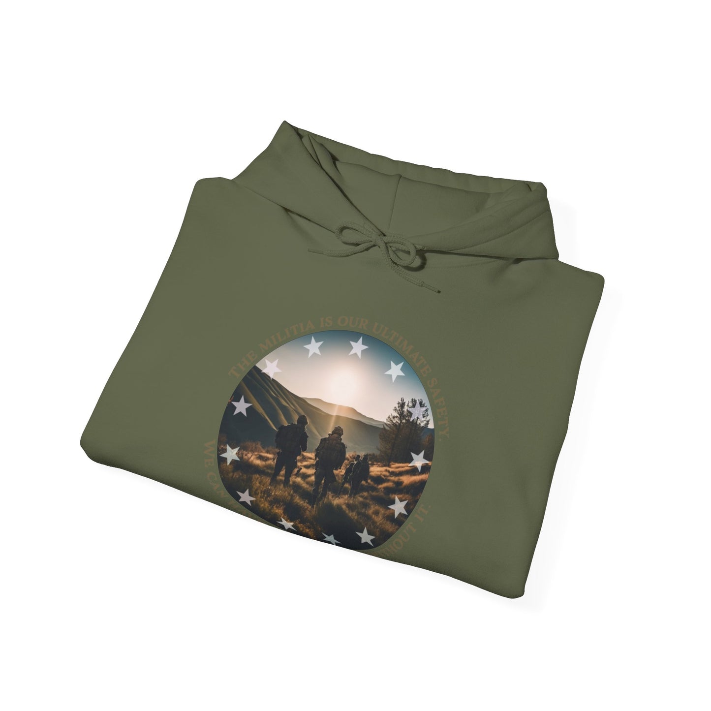 Militia Hoodie Front