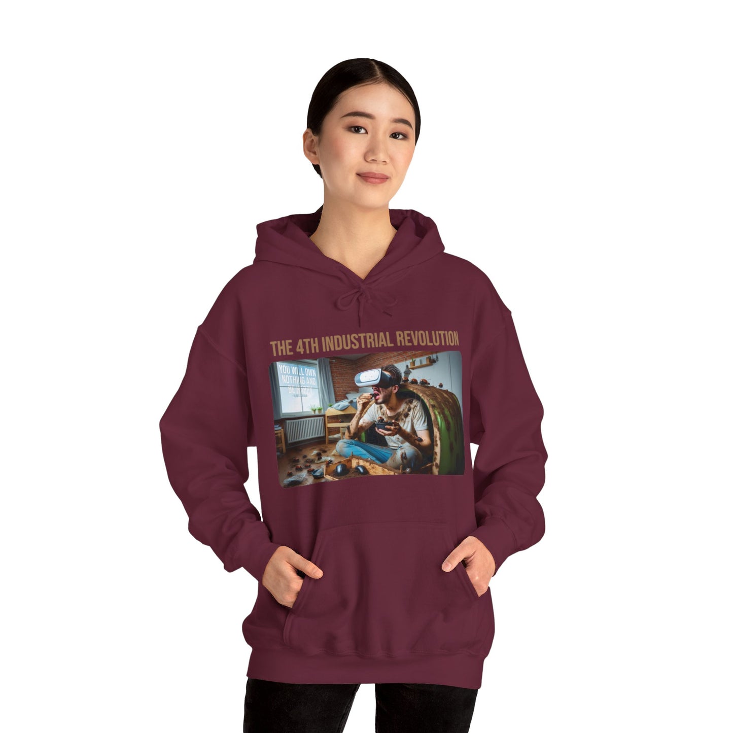 Industrial Front Hoodie