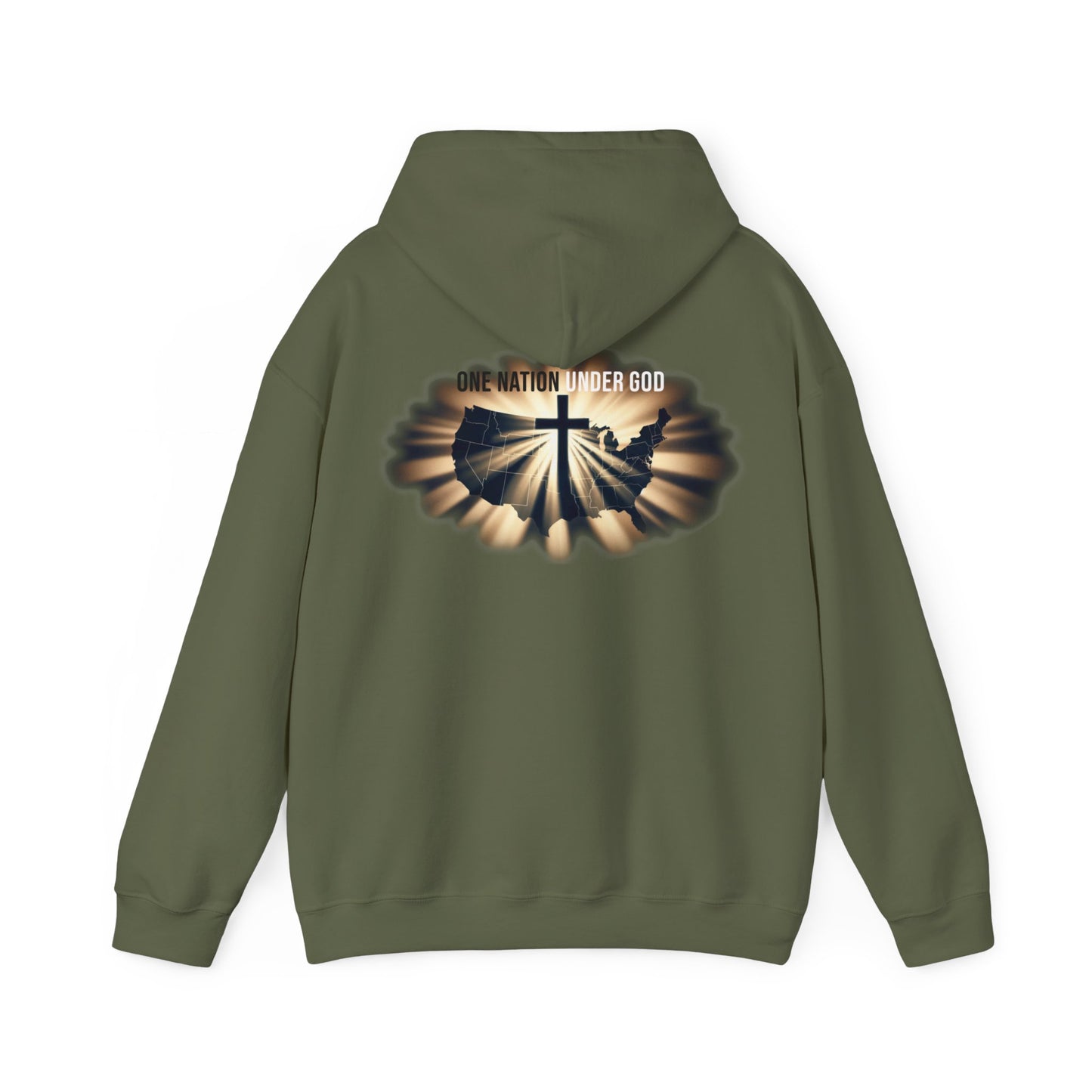 Under God Back Hoodie
