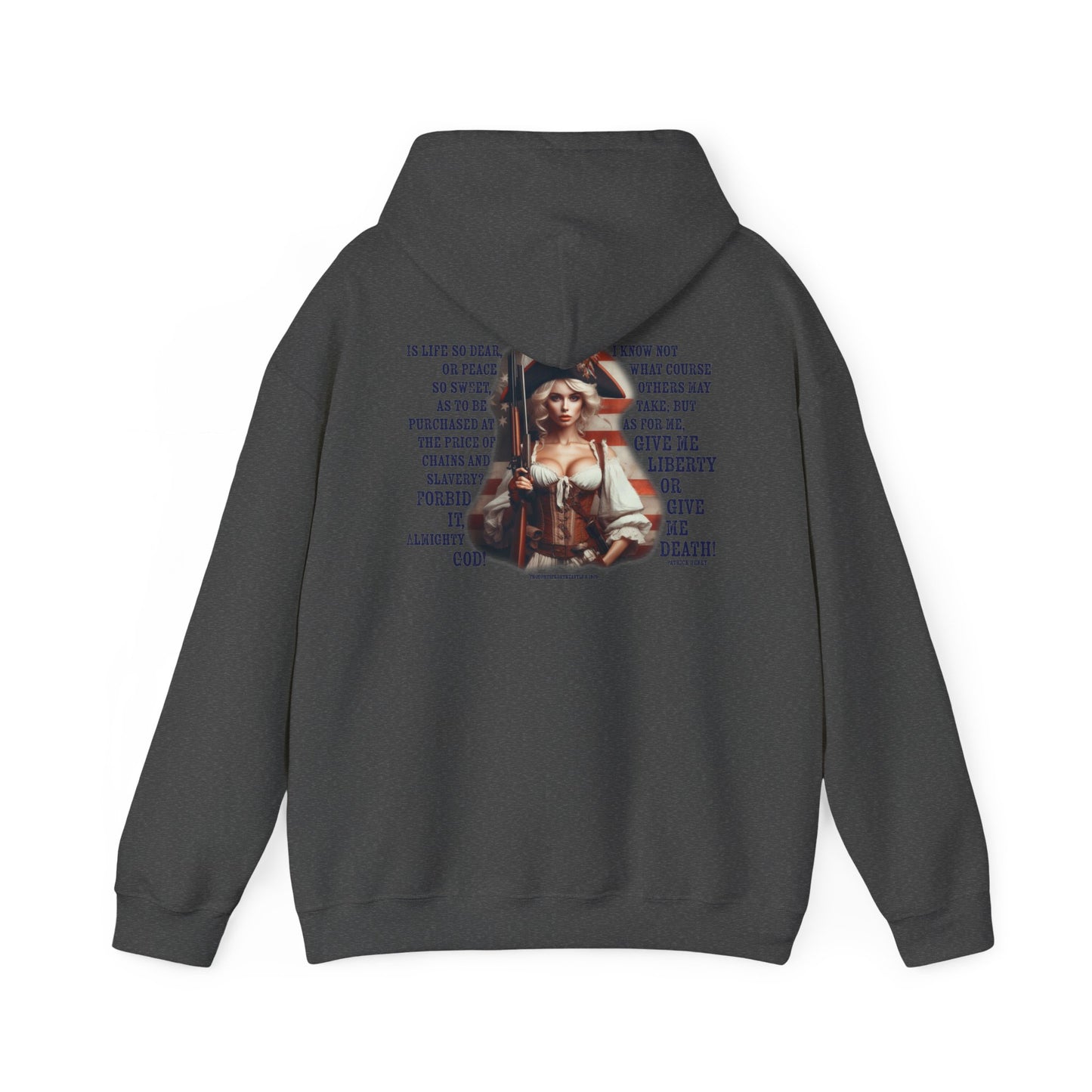 Liberty or Death Hoodie Back