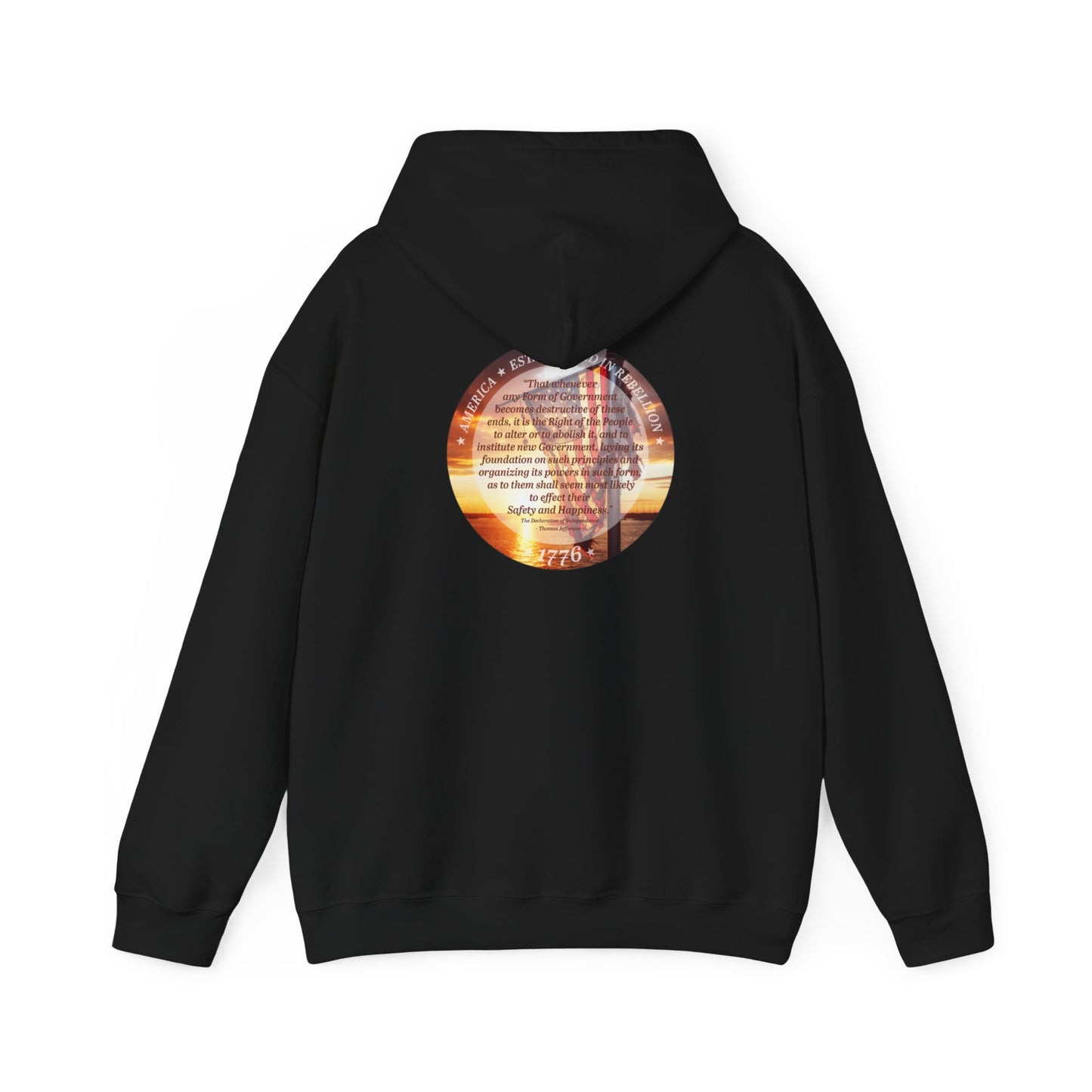 Rebellion Hoodie Back