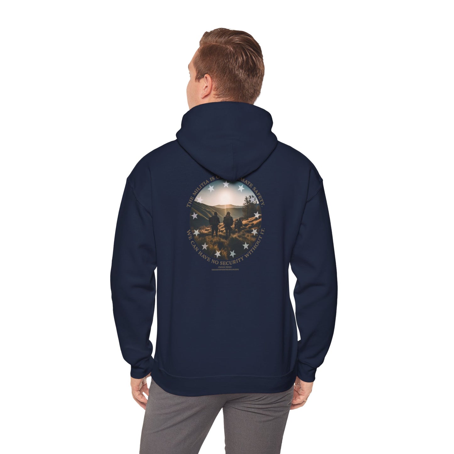 Militia Hoodie Back