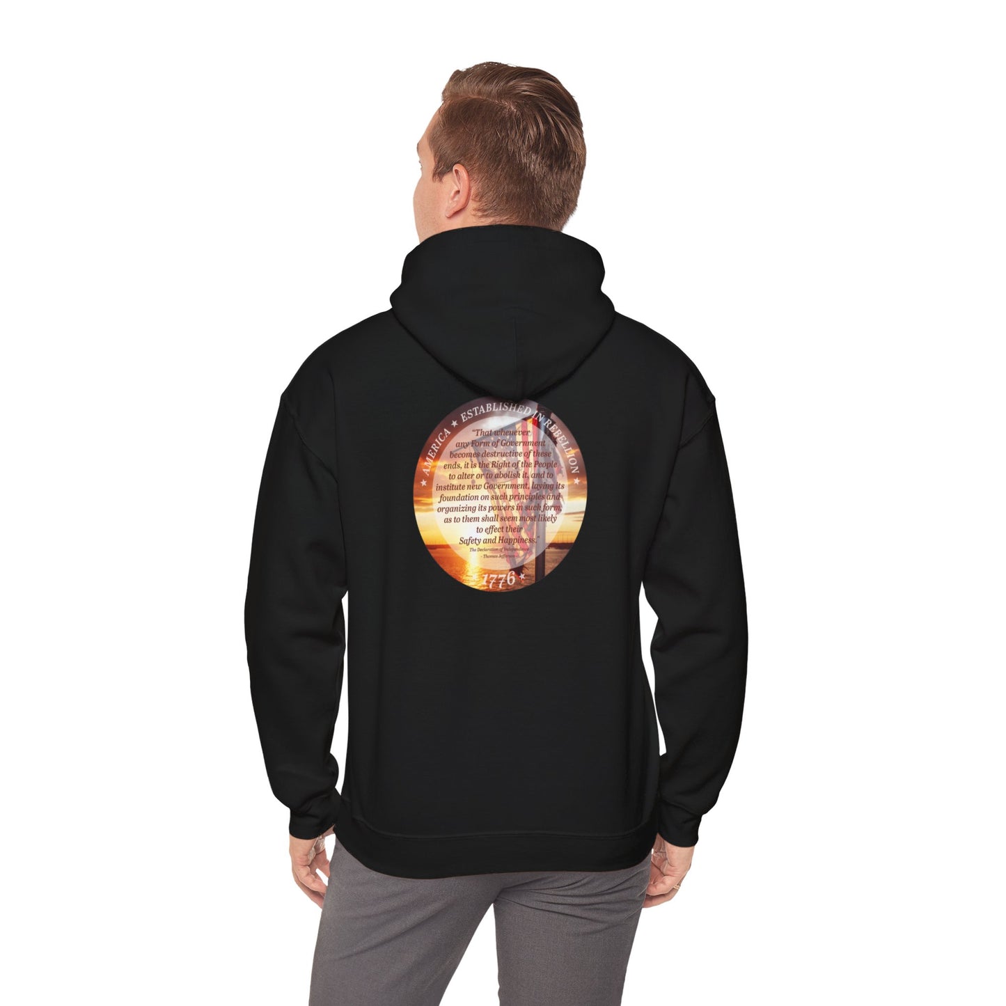Rebellion Hoodie Back