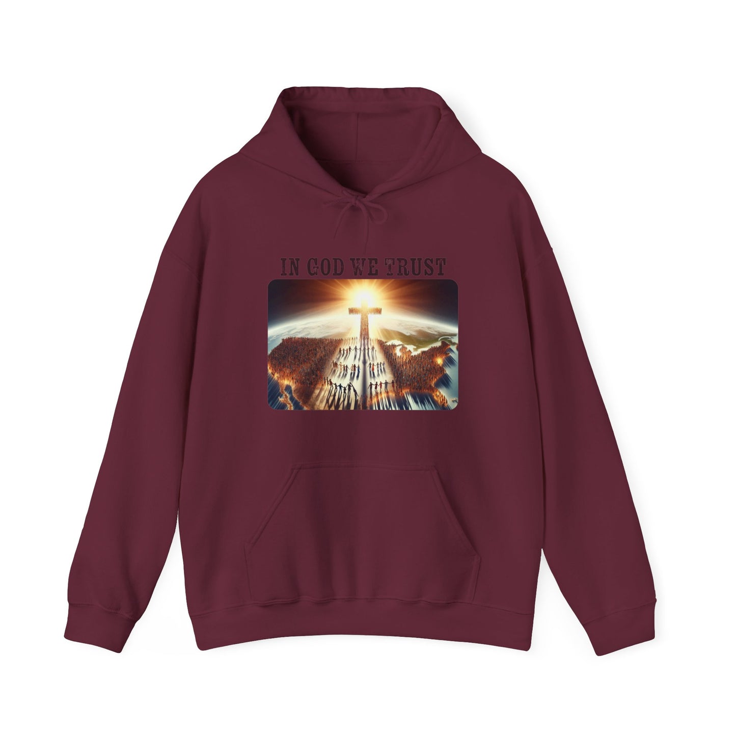 In God Front Hoodie