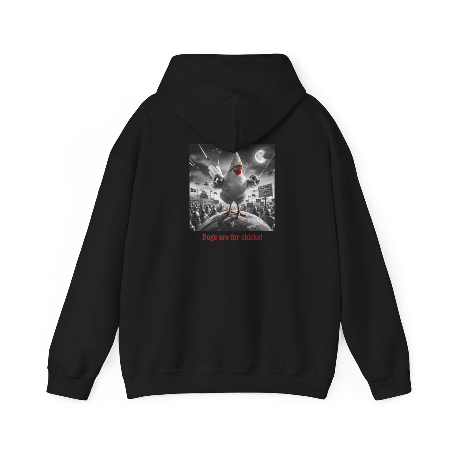 Silly Globalist Hoodie back