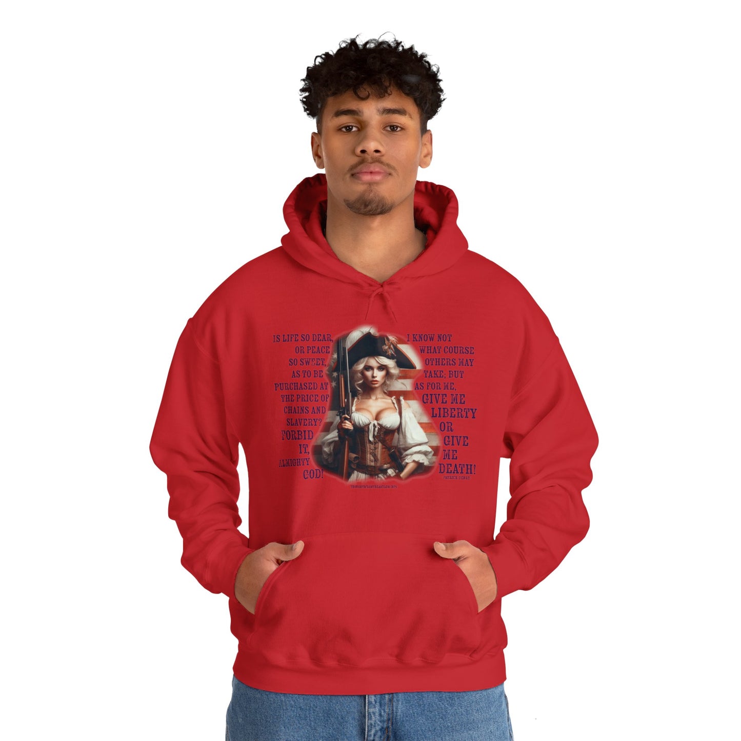 Liberty or Death Hoodie Front