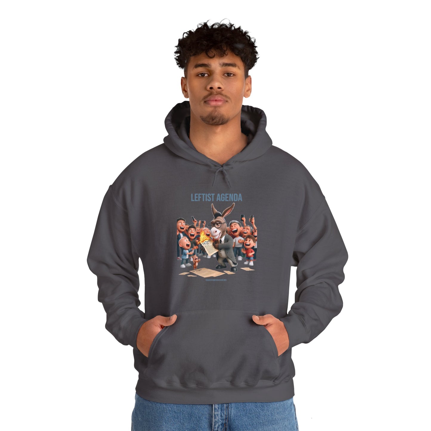 Leftist Agenda Hoodie Front