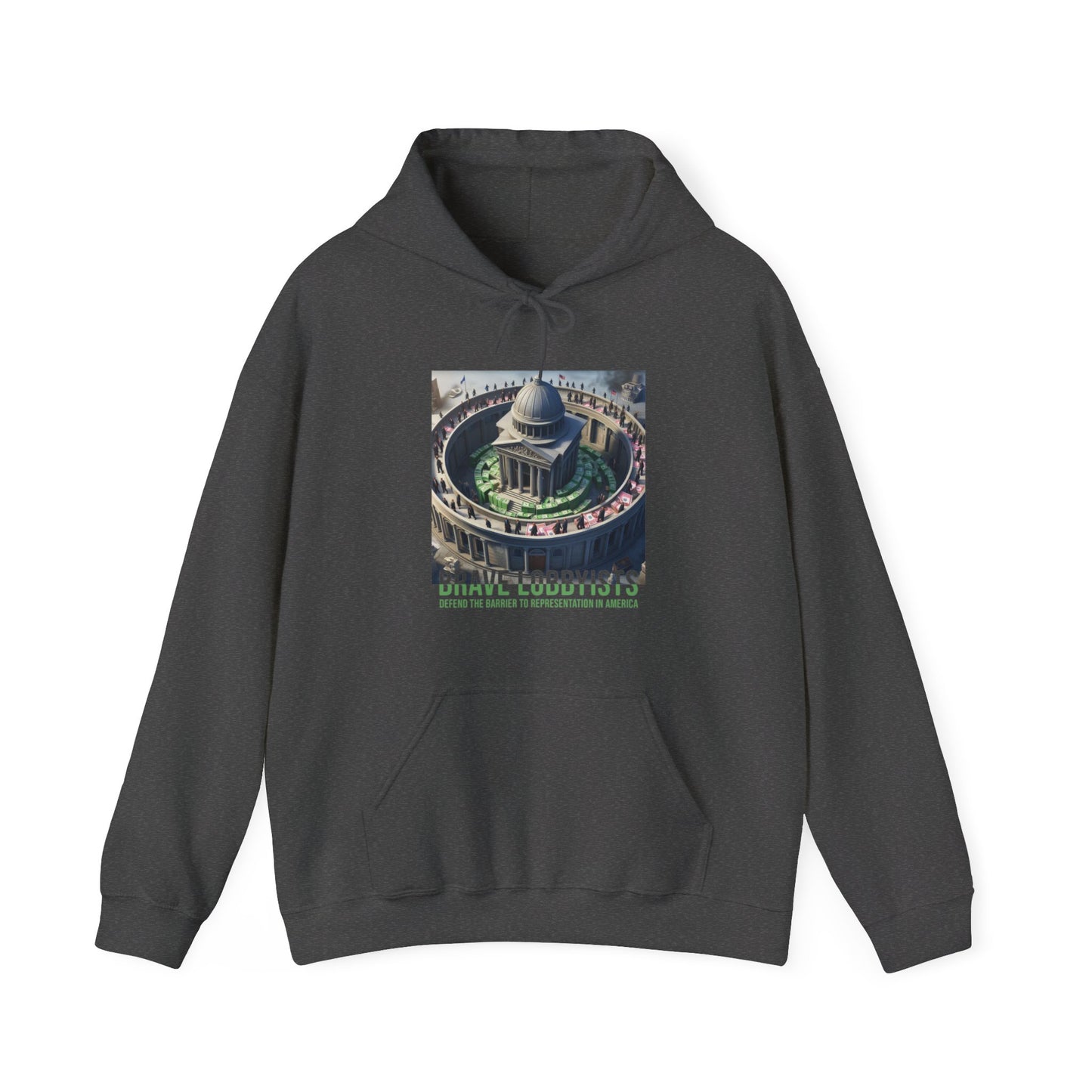 Lobbyist Front Hoodie