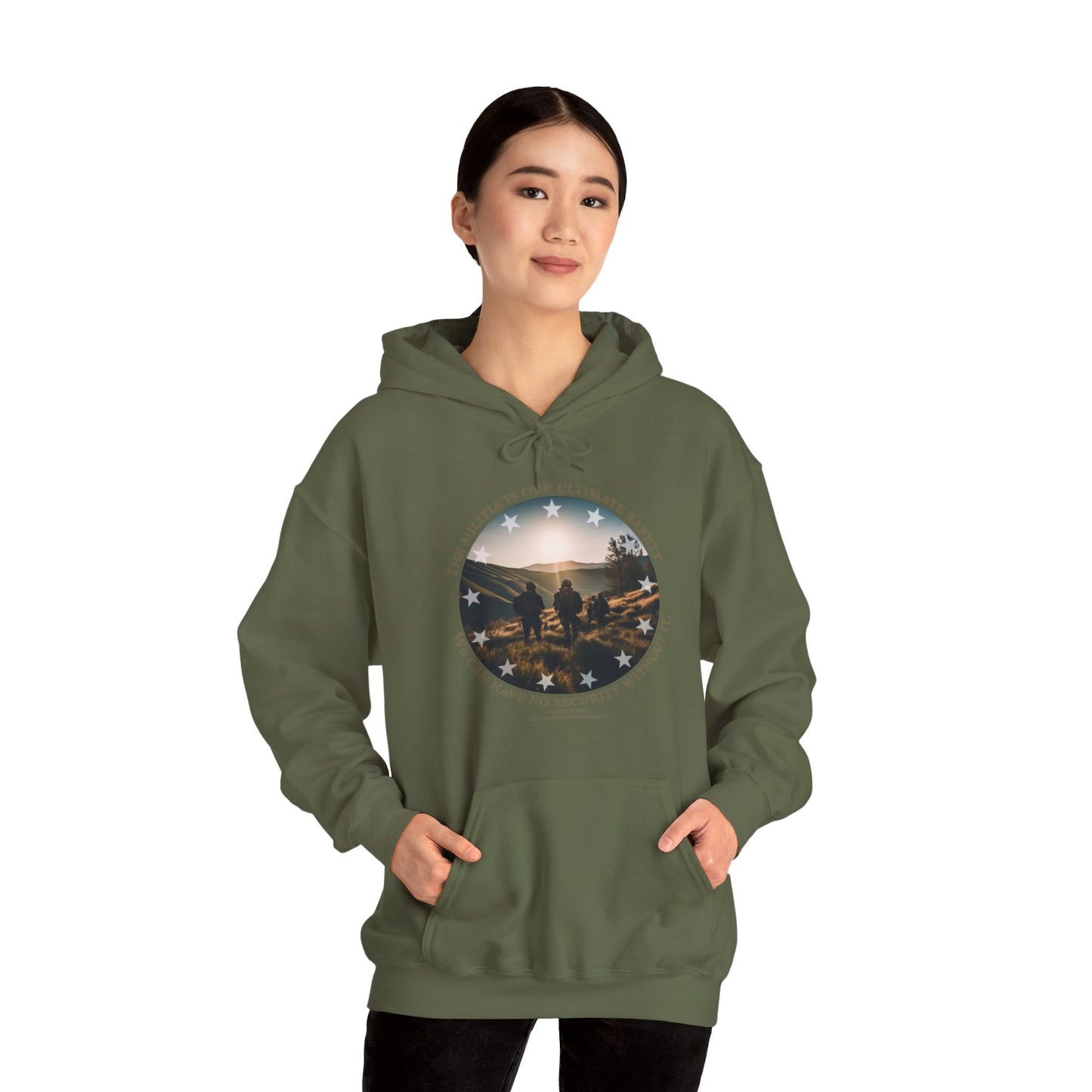 Militia Hoodie Front