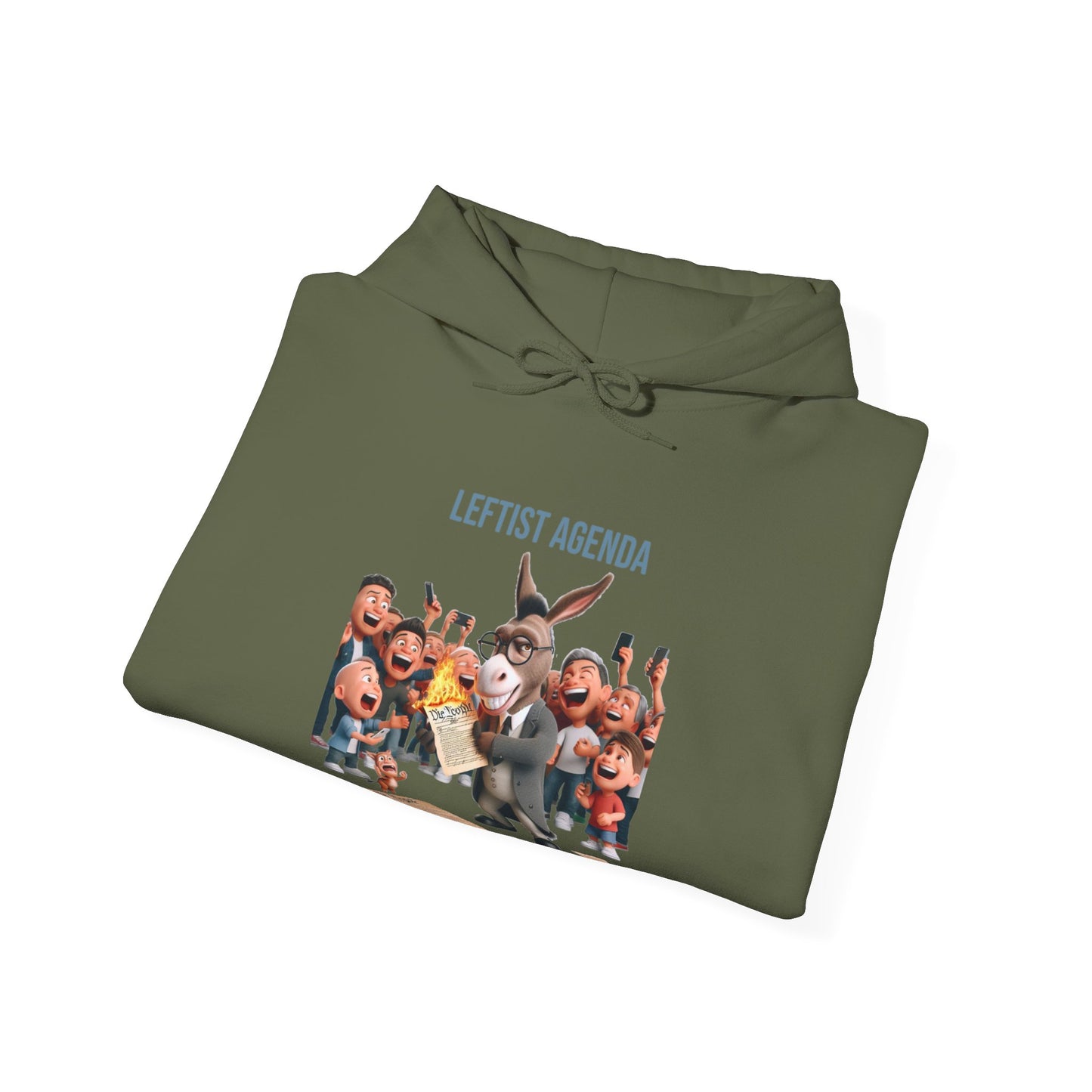 Leftist Agenda Hoodie Front