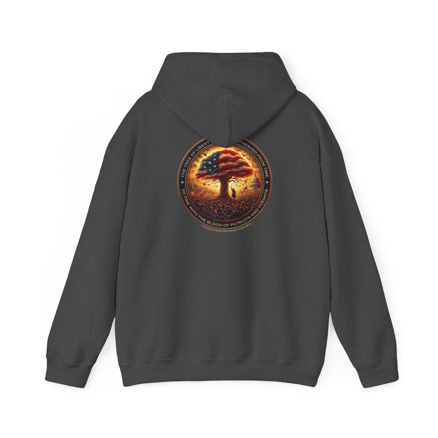 Patriots and Tyrants Hoodie Back