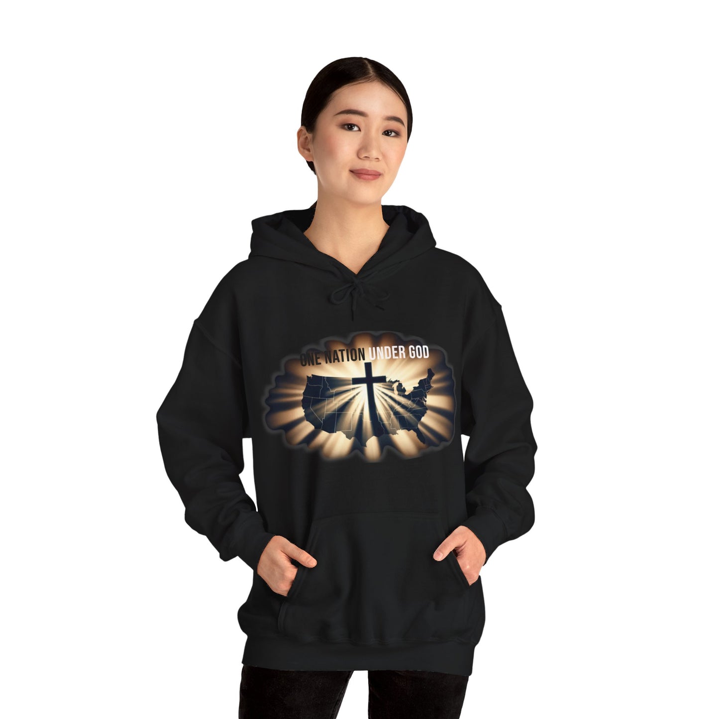 Under God Front Hoodie