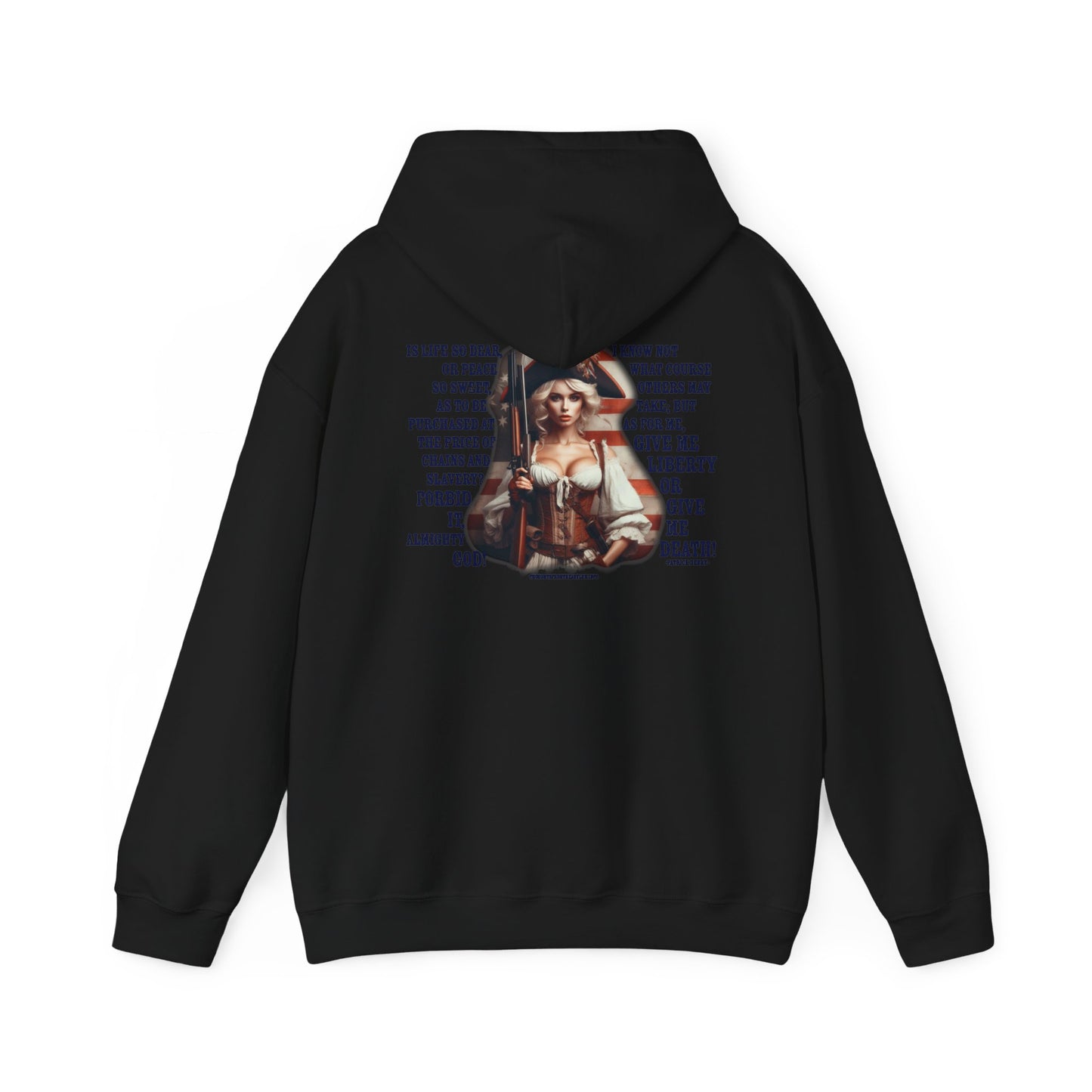 Liberty or Death Hoodie Back