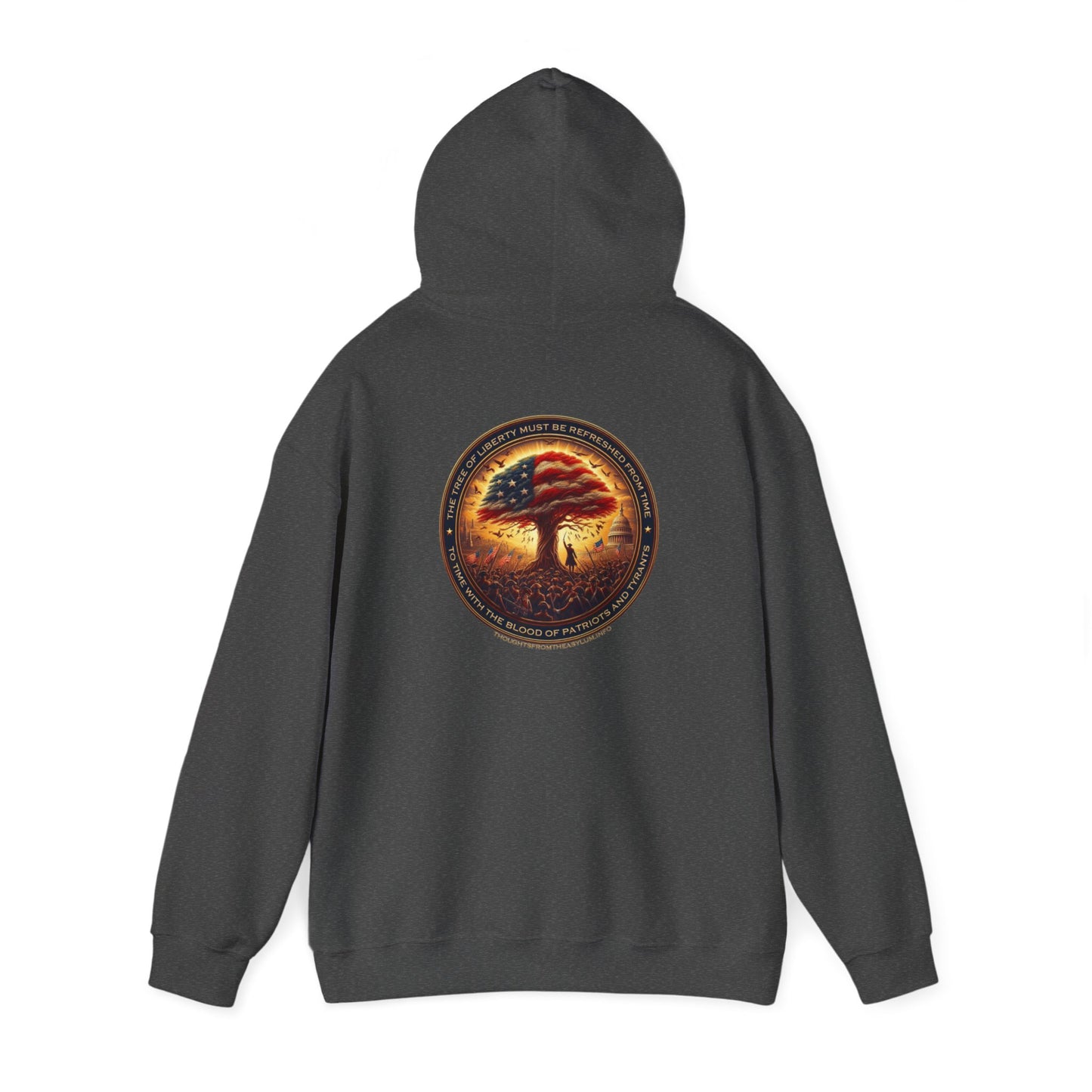 Patriots and Tyrants Hoodie Back