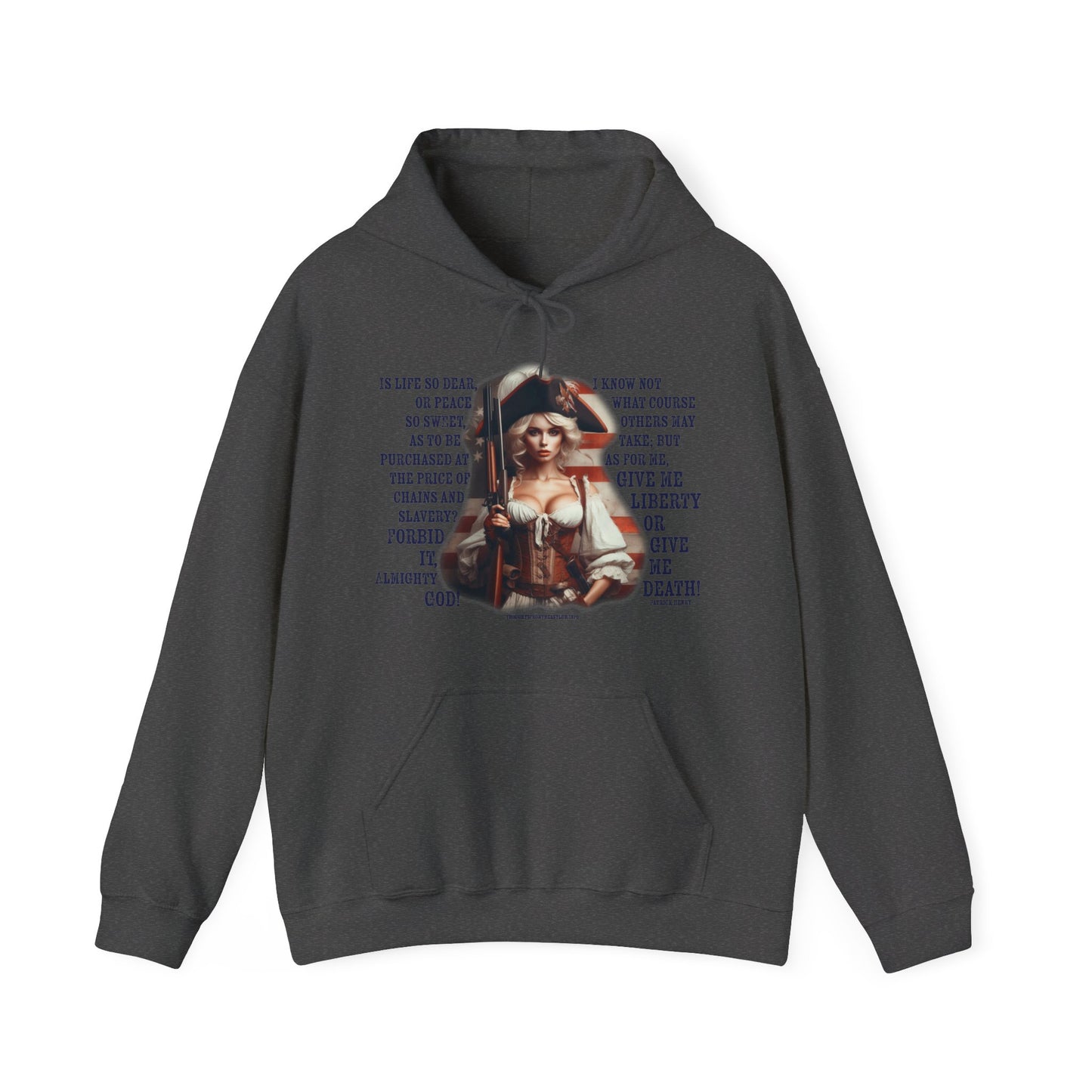 Liberty or Death Hoodie Front