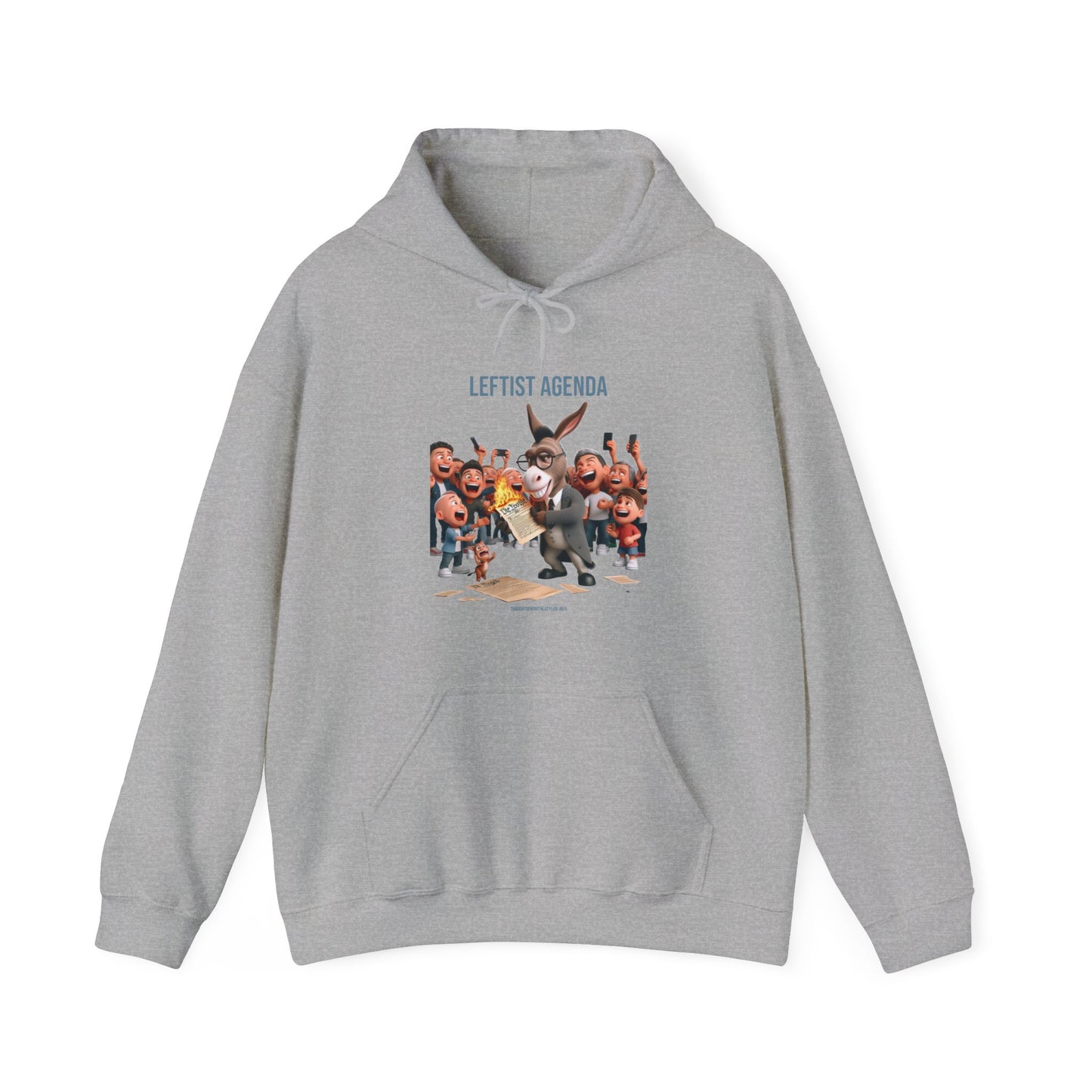 Leftist Agenda Hoodie Front
