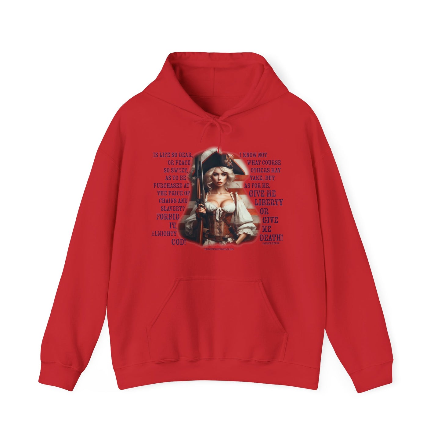 Liberty or Death Hoodie Front