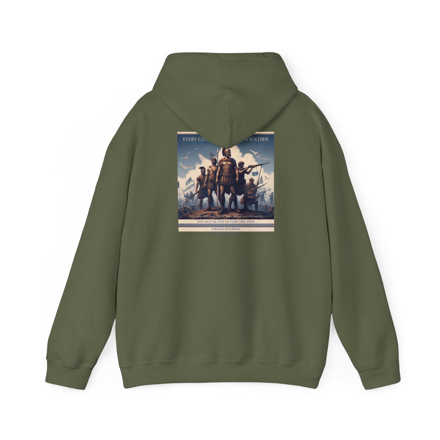 Citizen Soldier Hoodie Back