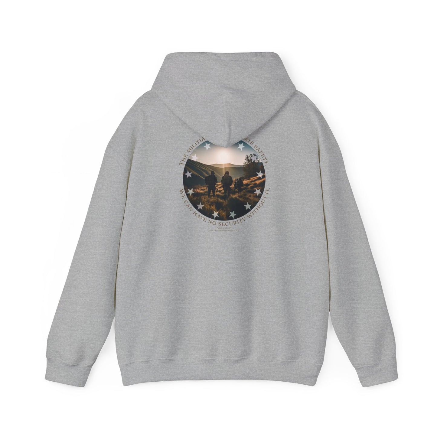 Militia Hoodie Back