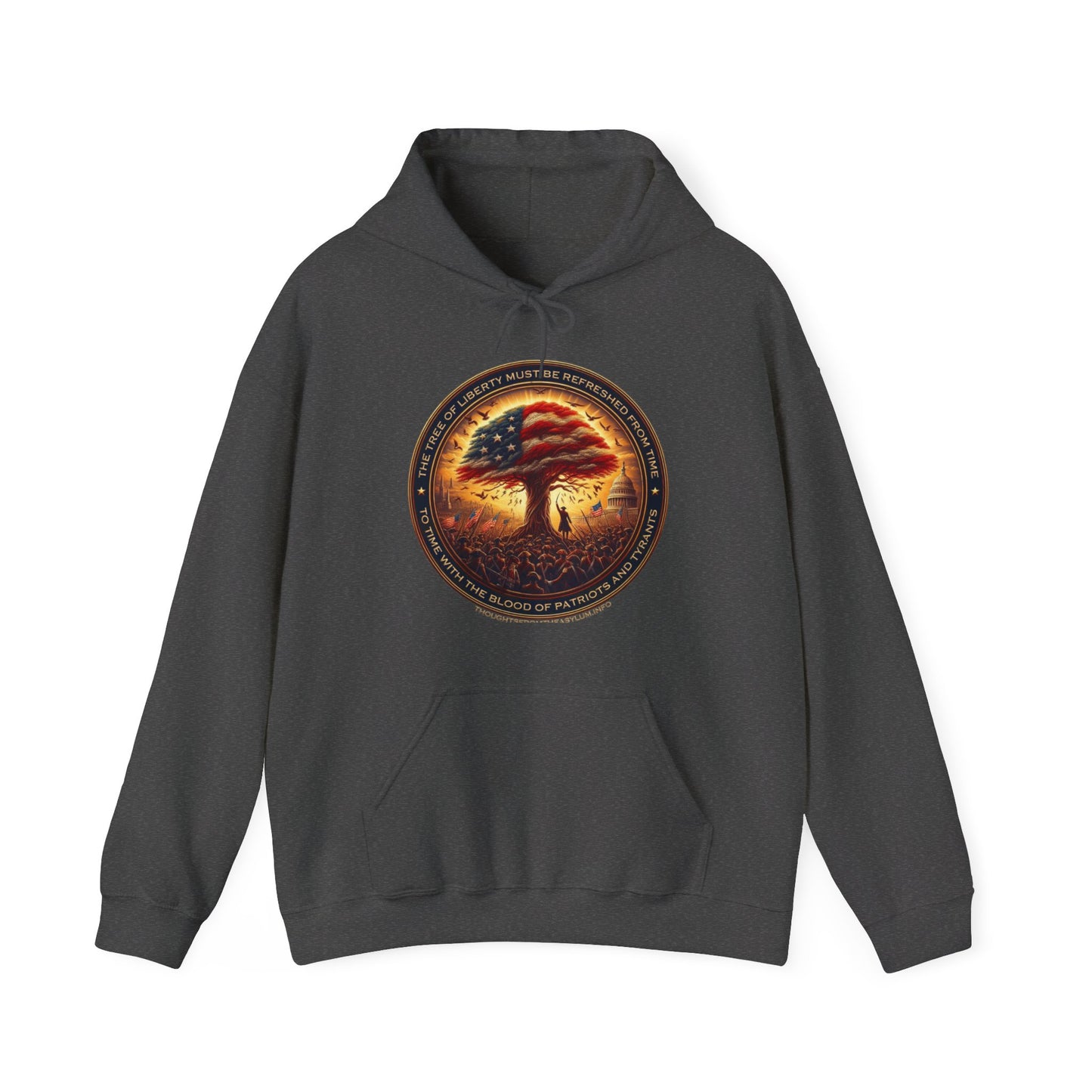 Patriots and Tyrants Hoodie Front