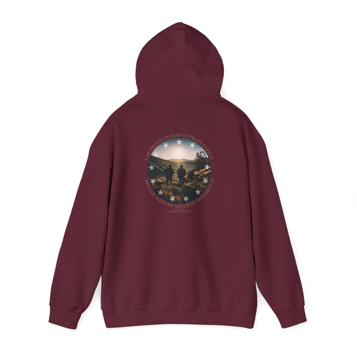 Militia Hoodie Back