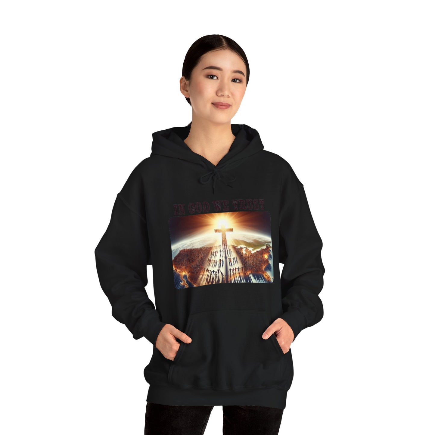 In God Front Hoodie