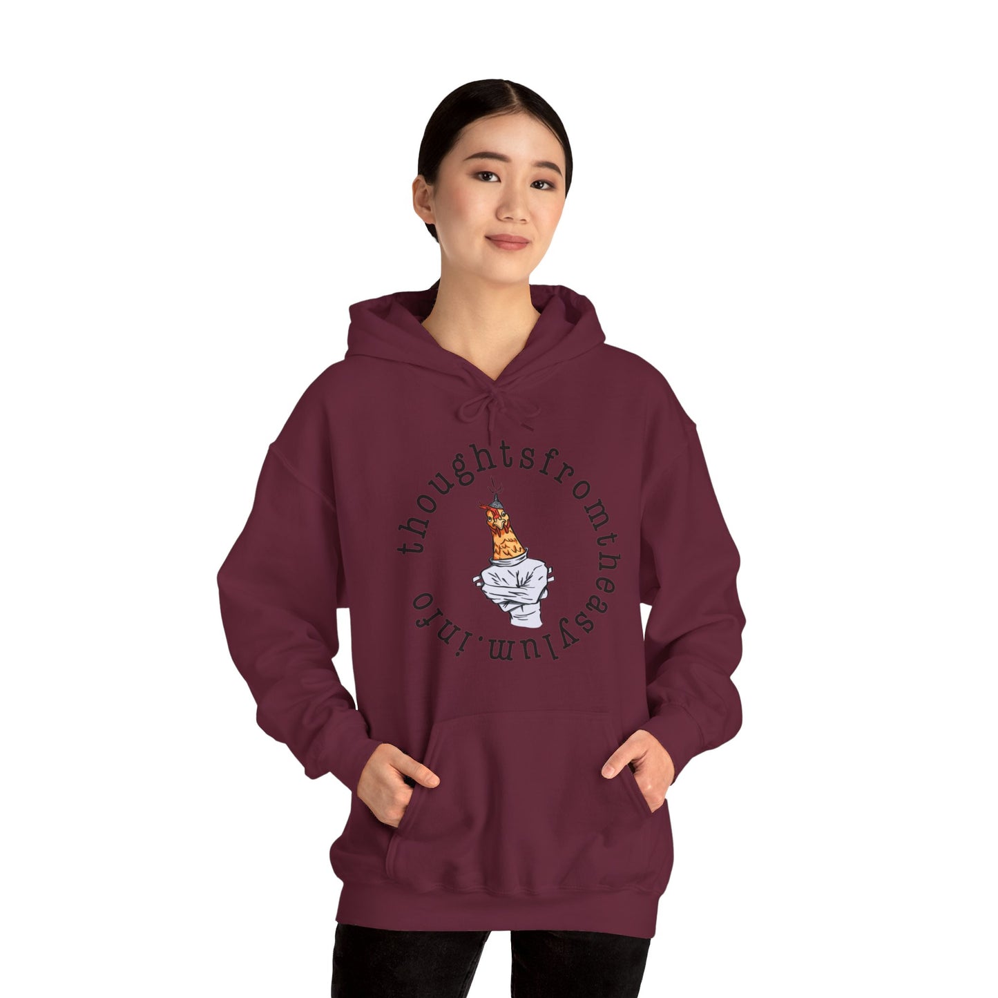 Round Logo Hoodie Front