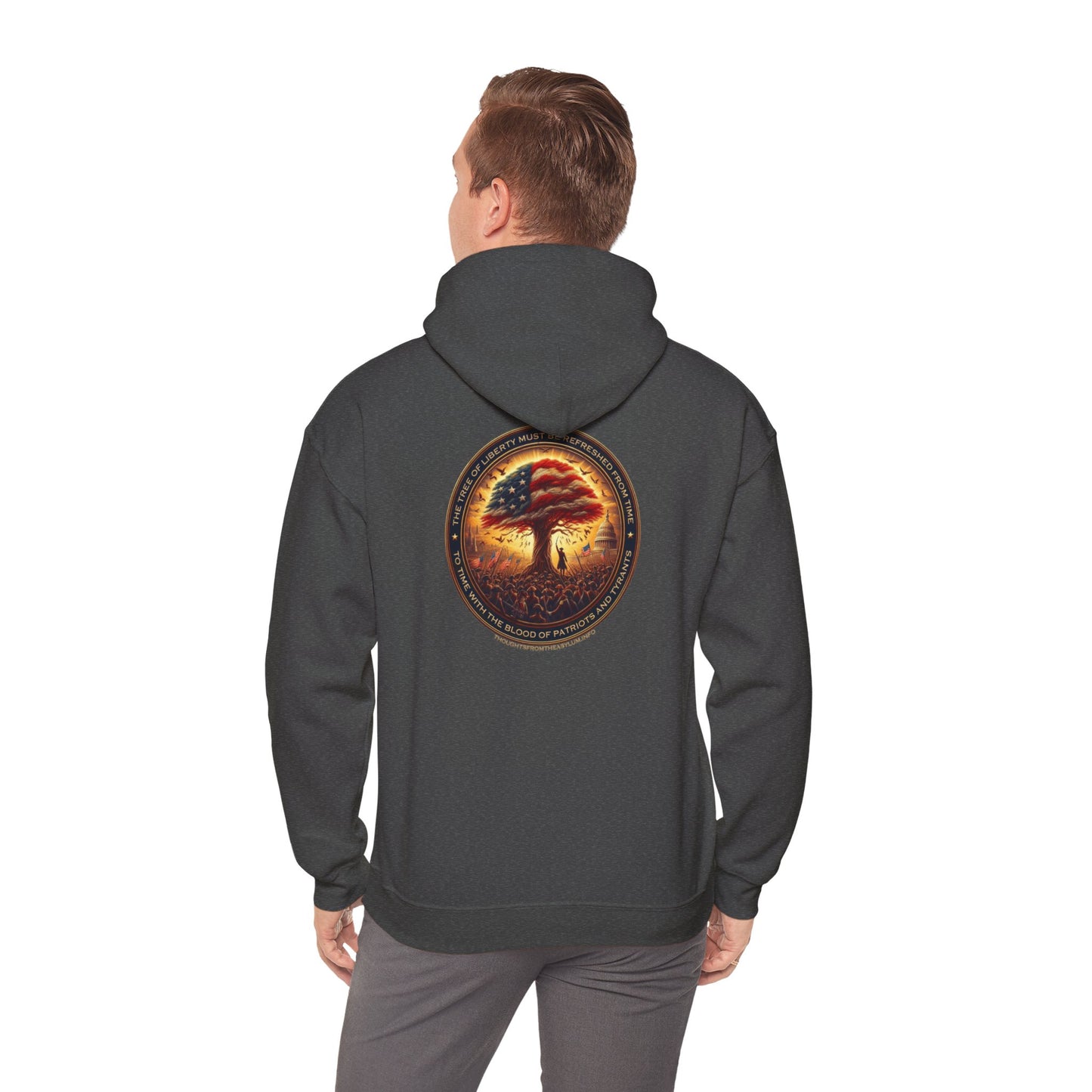 Patriots and Tyrants Hoodie Back