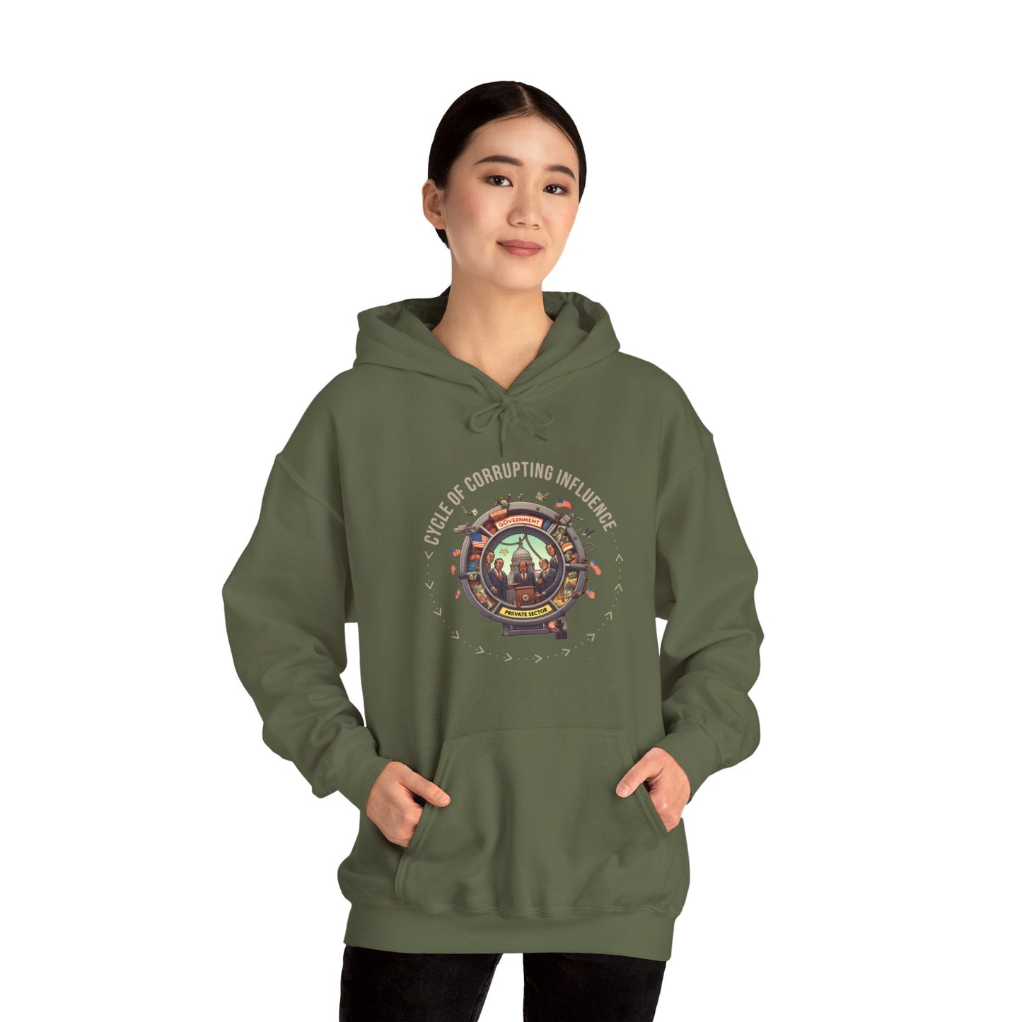 Influence Front Hoodie