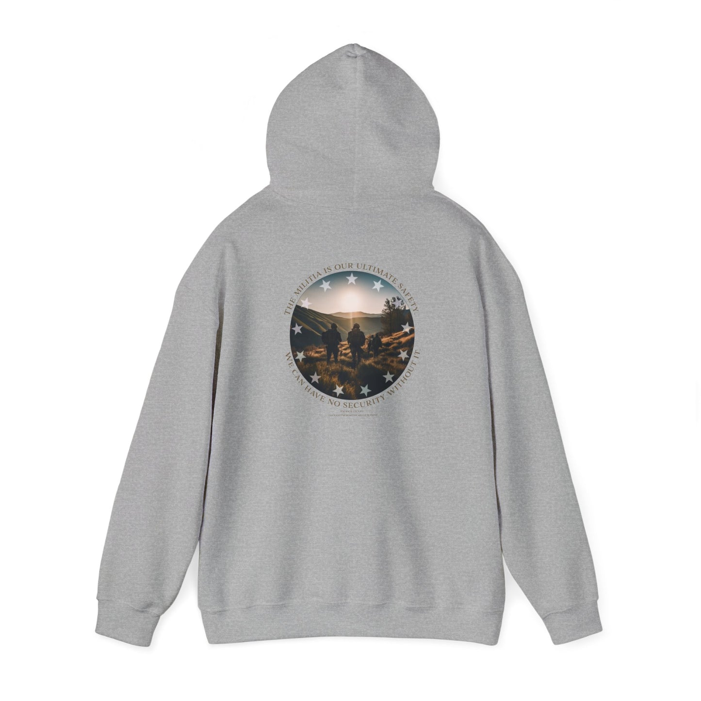 Militia Hoodie Back