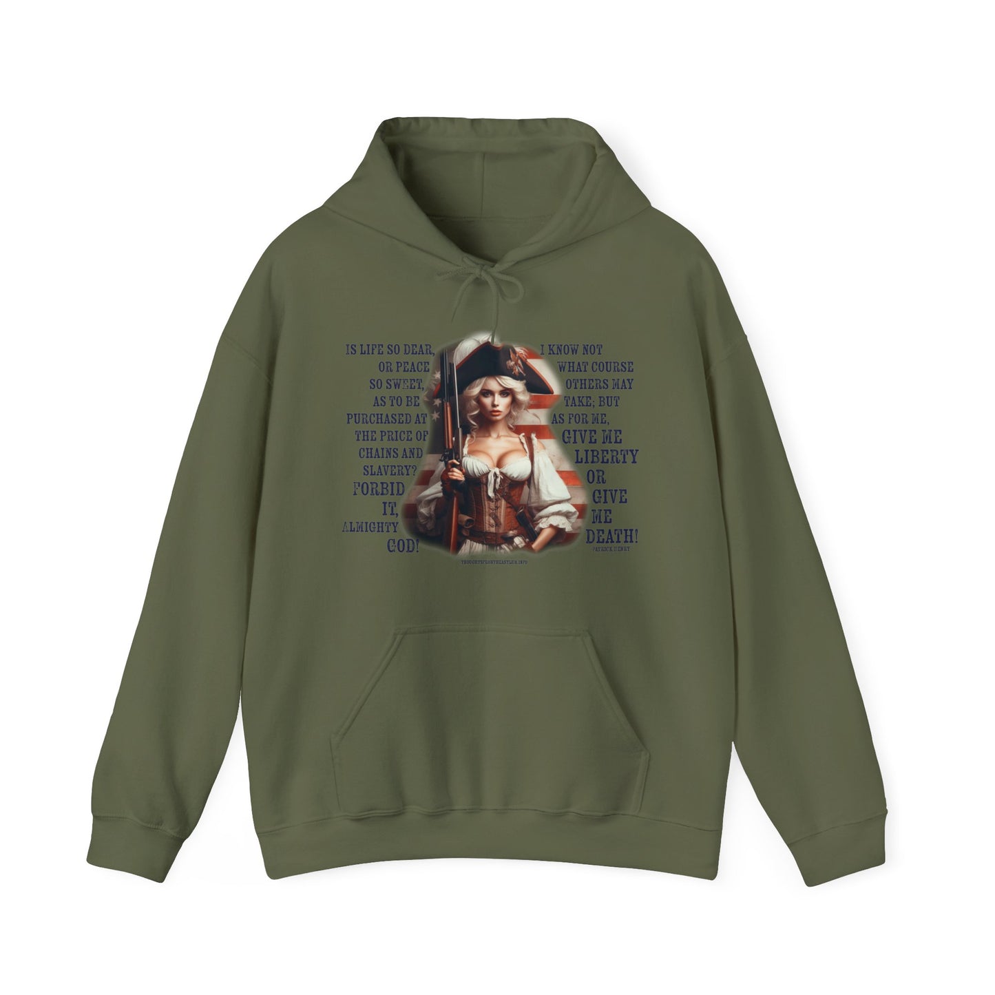 Liberty or Death Hoodie Front