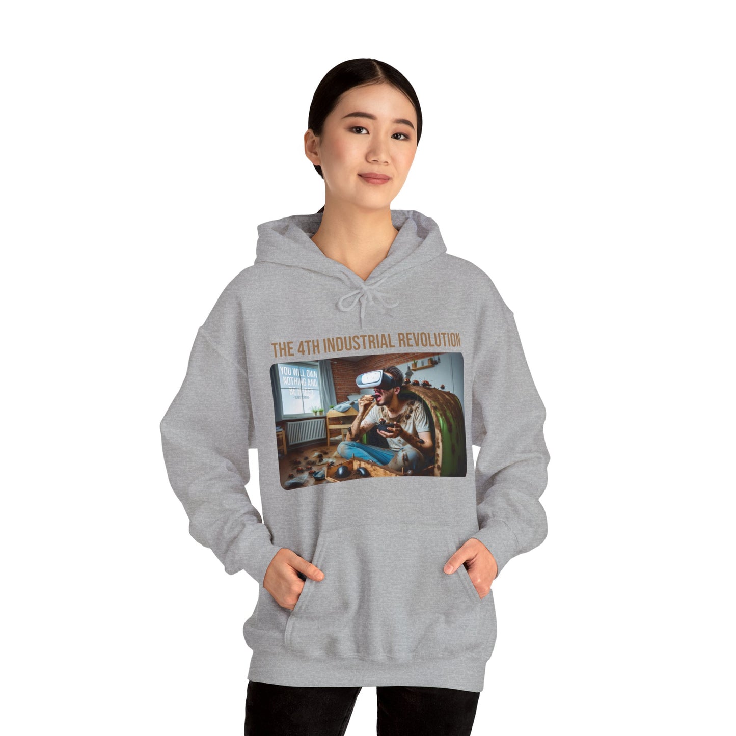 Industrial Front Hoodie