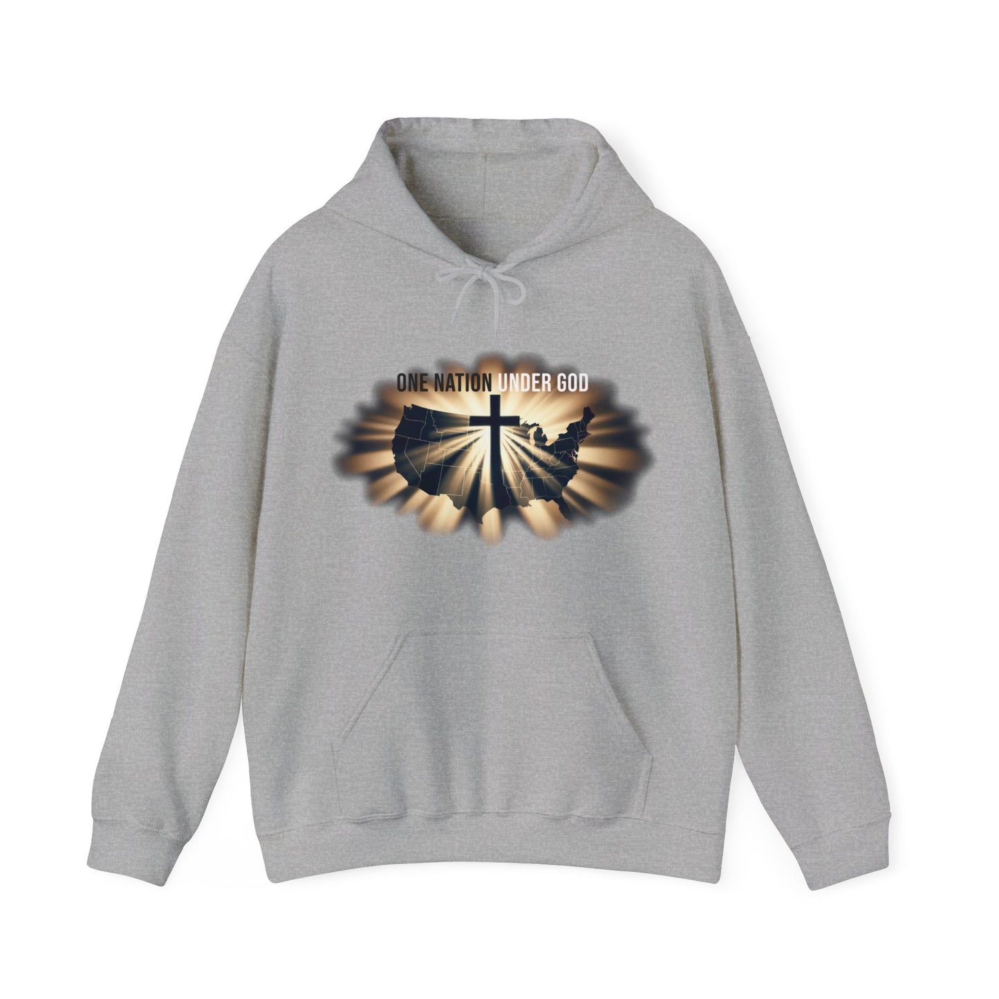 Under God Front Hoodie