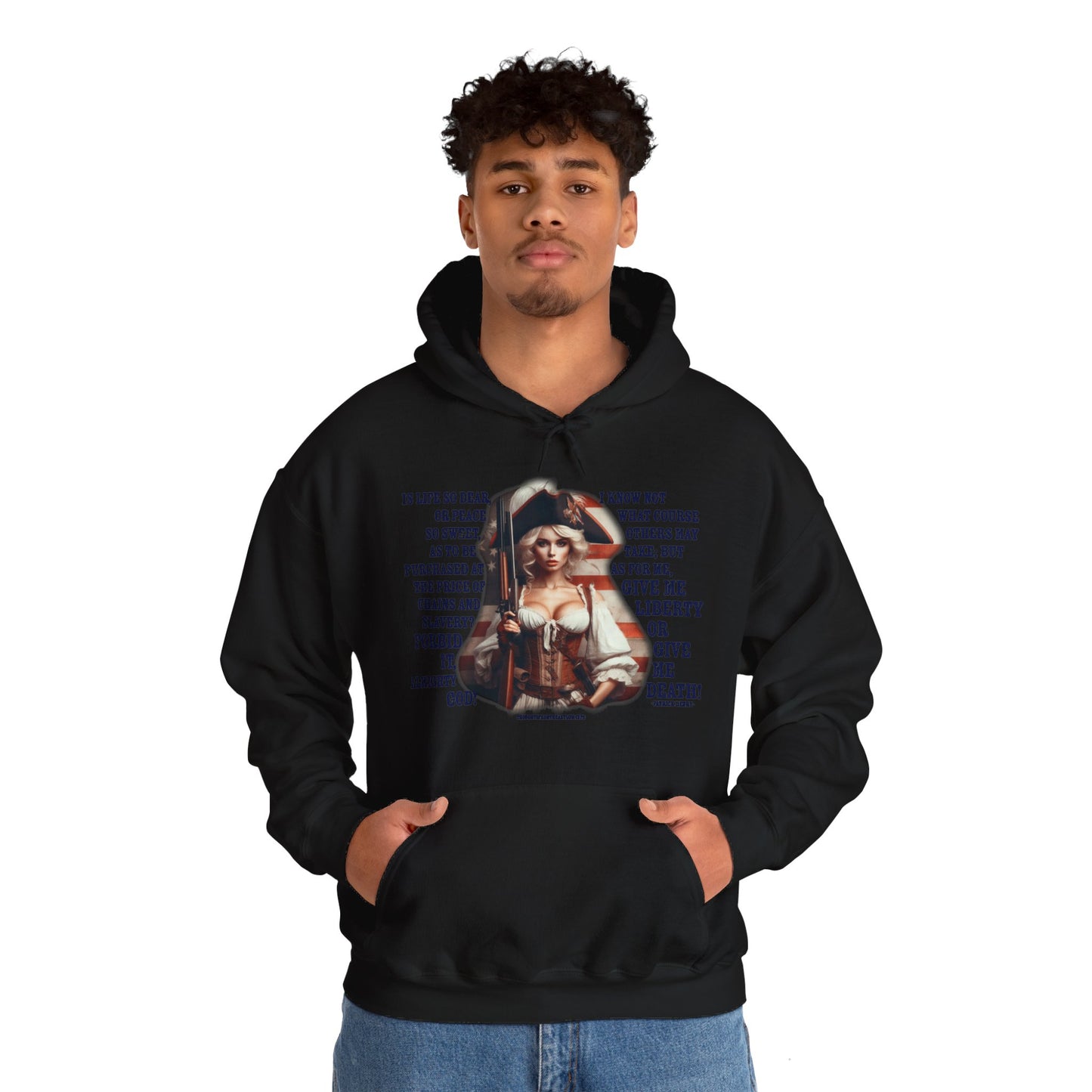 Liberty or Death Hoodie Front