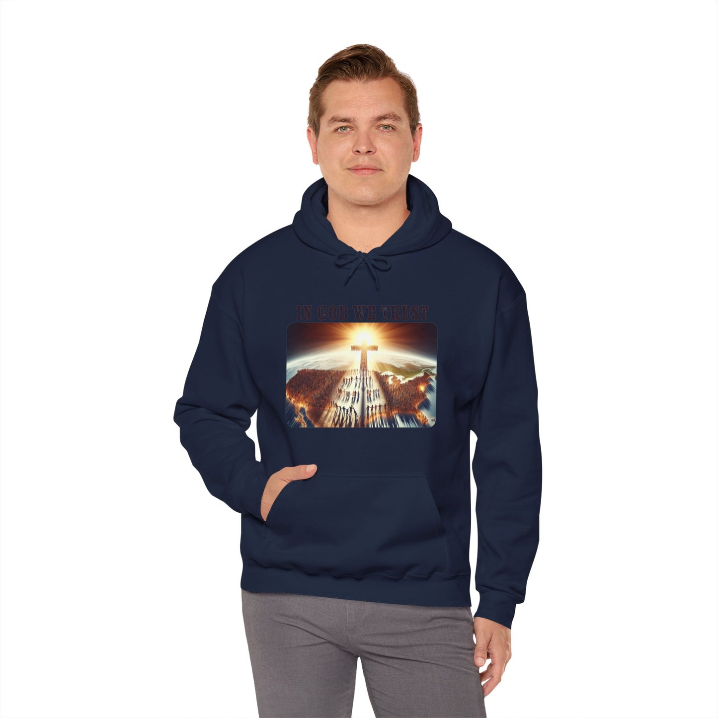 In God Front Hoodie