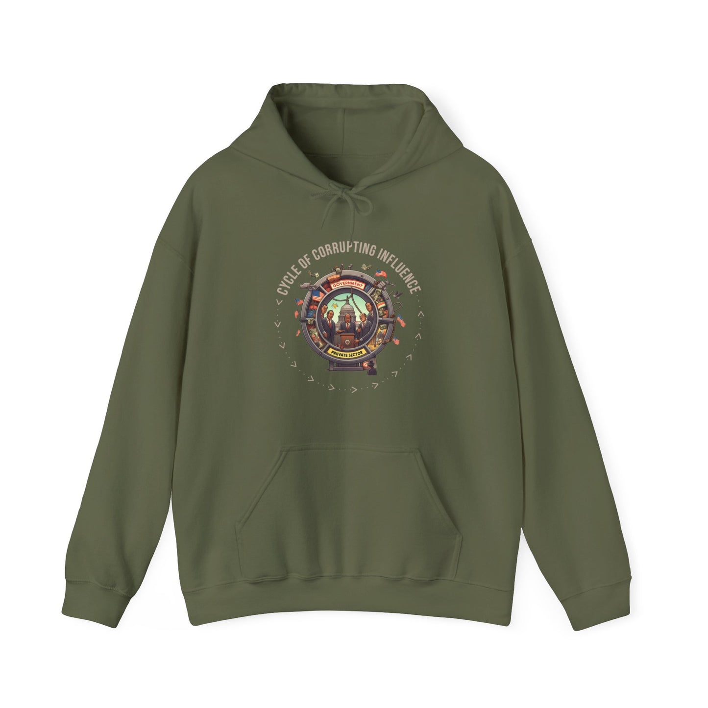 Influence Front Hoodie