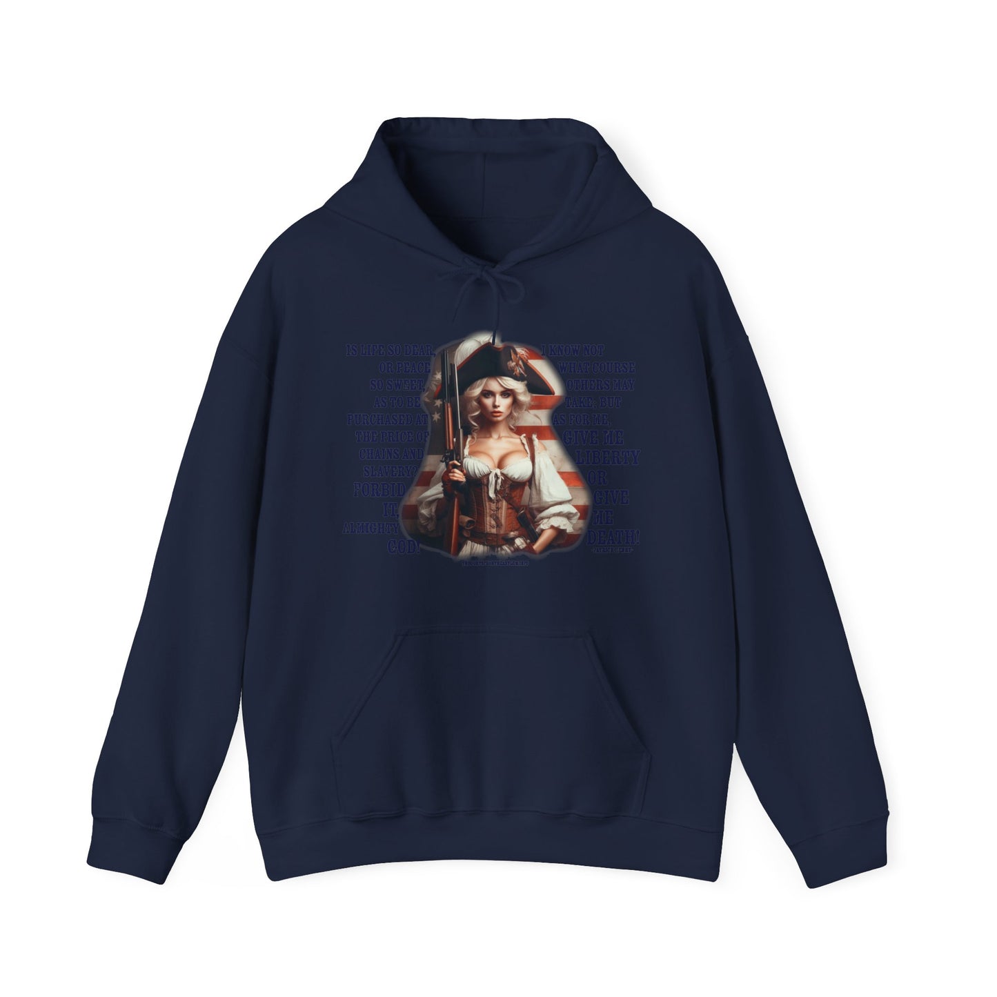Liberty or Death Hoodie Front