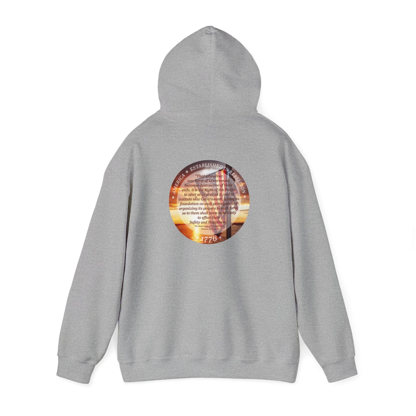 Rebellion Hoodie Back