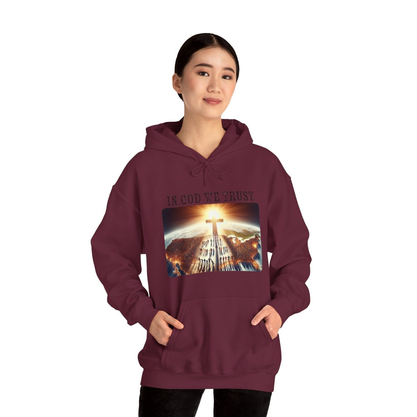 In God Front Hoodie