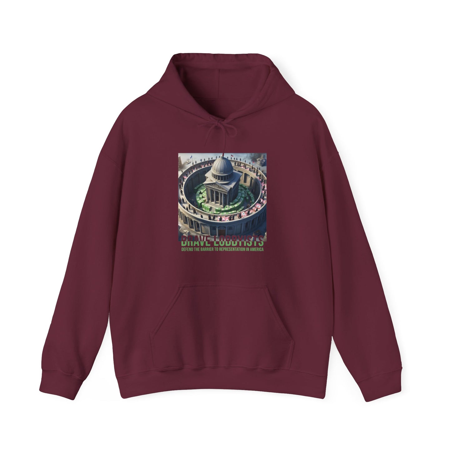 Lobbyist Front Hoodie