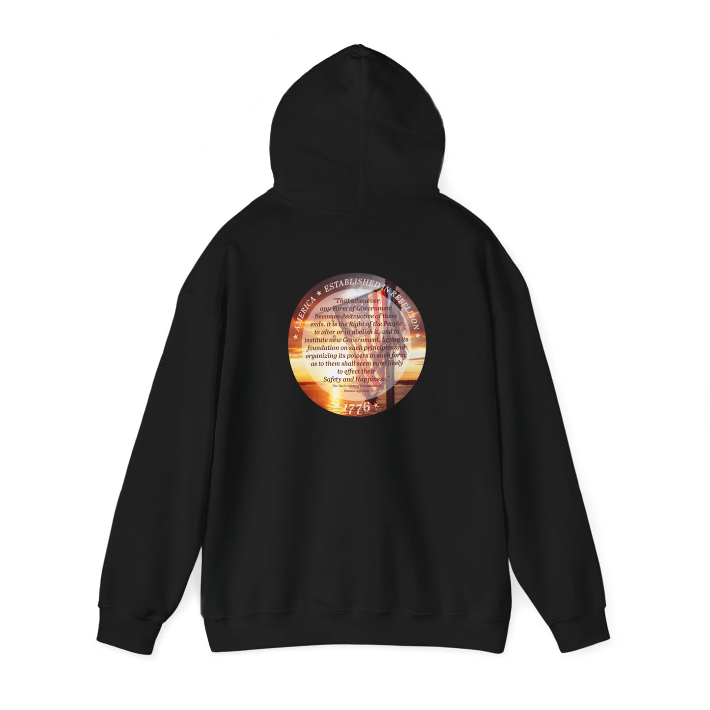 Rebellion Hoodie Back