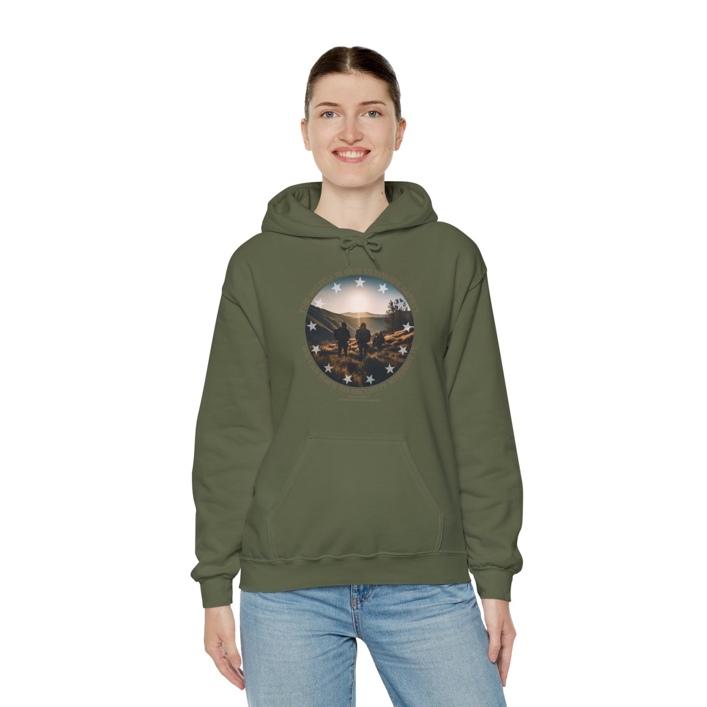 Militia Hoodie Front